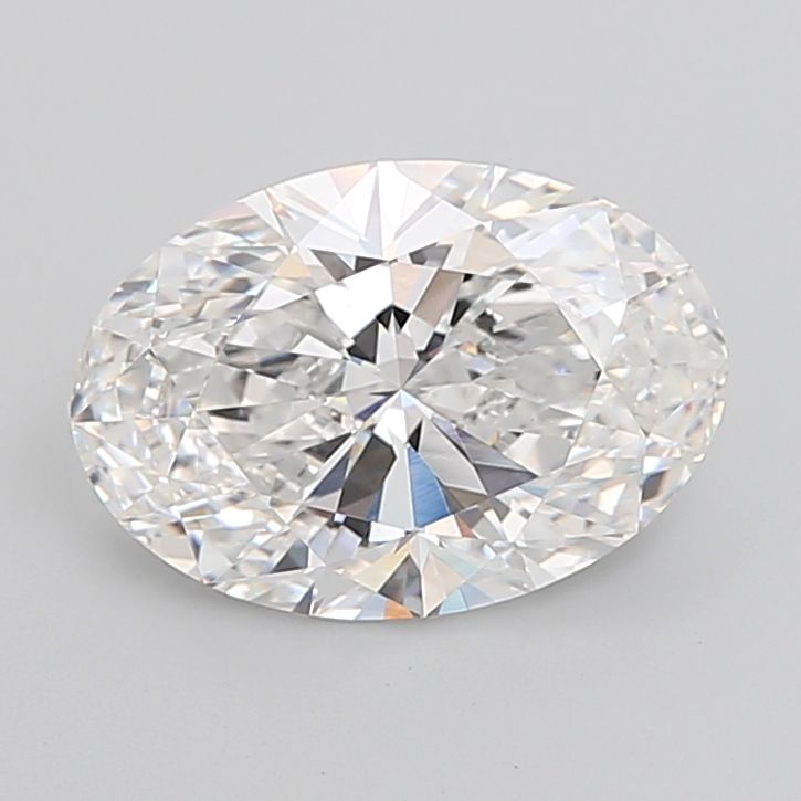 6.02 ct. oval Lab Grown Diamond front image