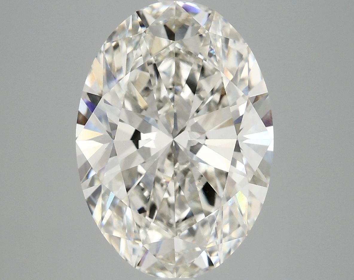 4.91 ct. oval Lab Grown Diamond front image
