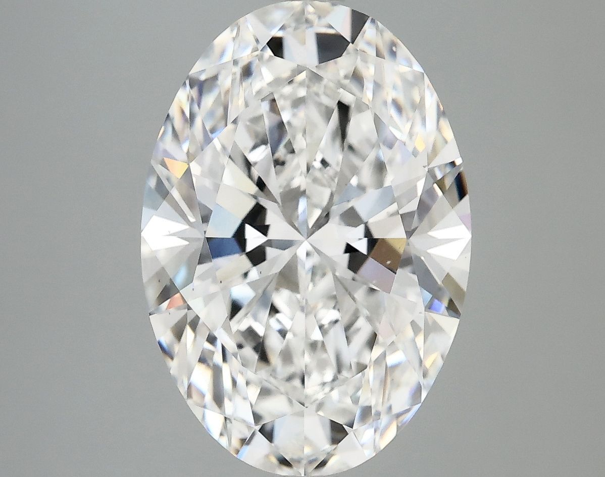5.10 ct. oval Lab Grown Diamond front image