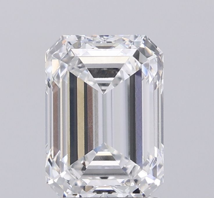 2.57 ct. emerald Lab Grown Diamond front image