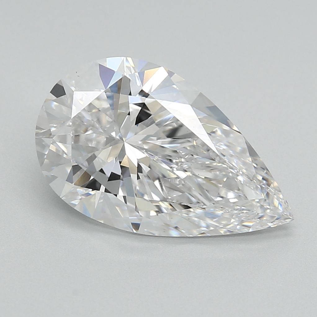 3.02 ct. pear Lab Grown Diamond front image