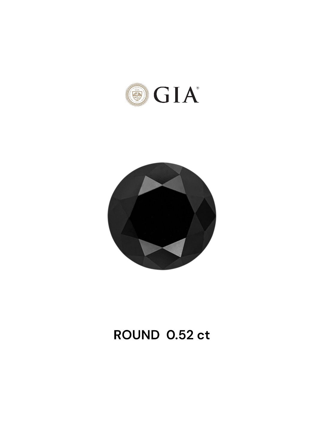0.52 ct Round diamond