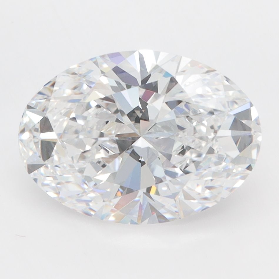 3.03 ct. oval Lab Grown Diamond front image