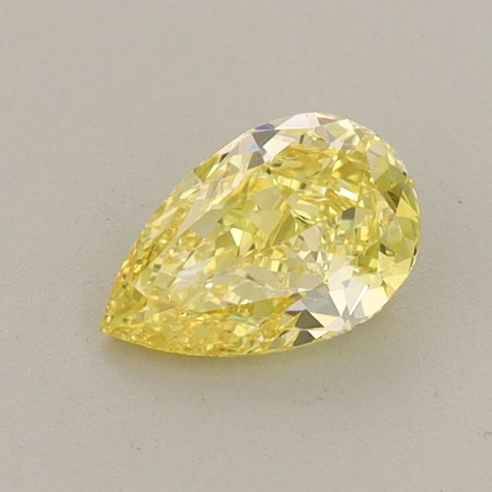 0.53 CT Fancy Intense Yellow PEAR