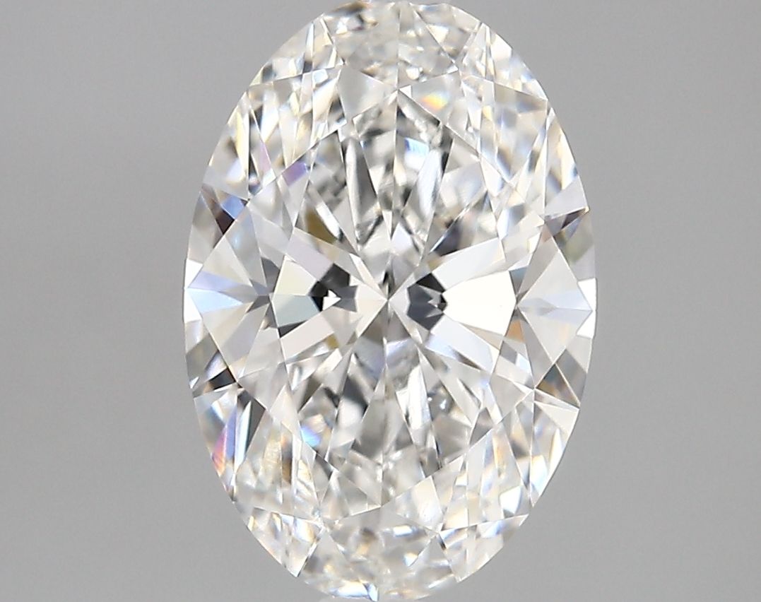 3.30 ct. oval Lab Grown Diamond front image