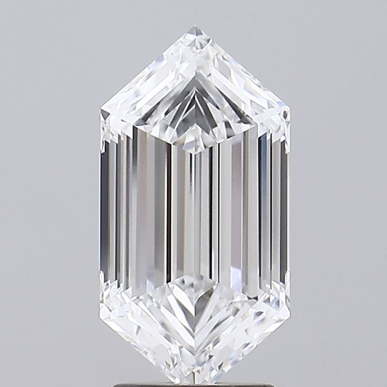 3.09 ct lab-grown Hexagonal Diamond