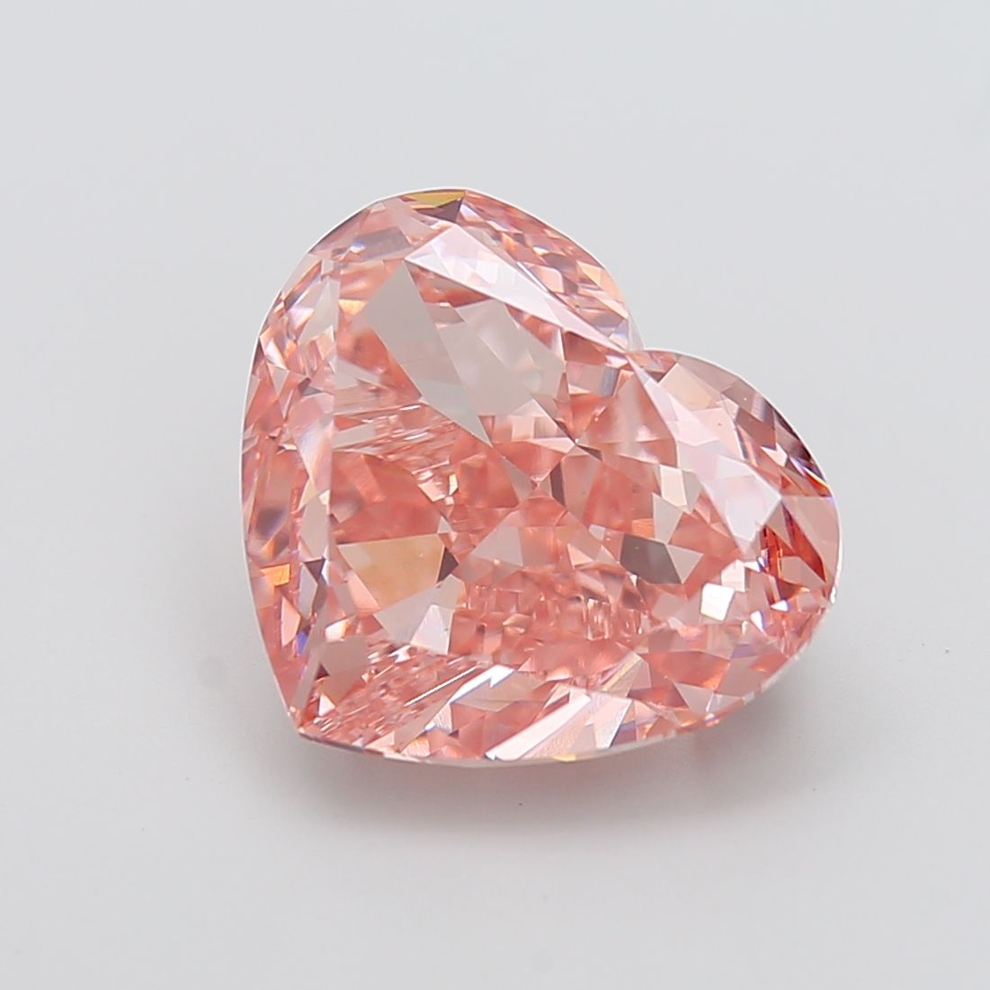 12.08 ct. heart Lab Grown Diamond front image