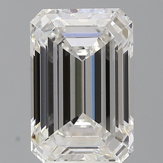 4.08 ct. emerald Lab Grown Diamond front image