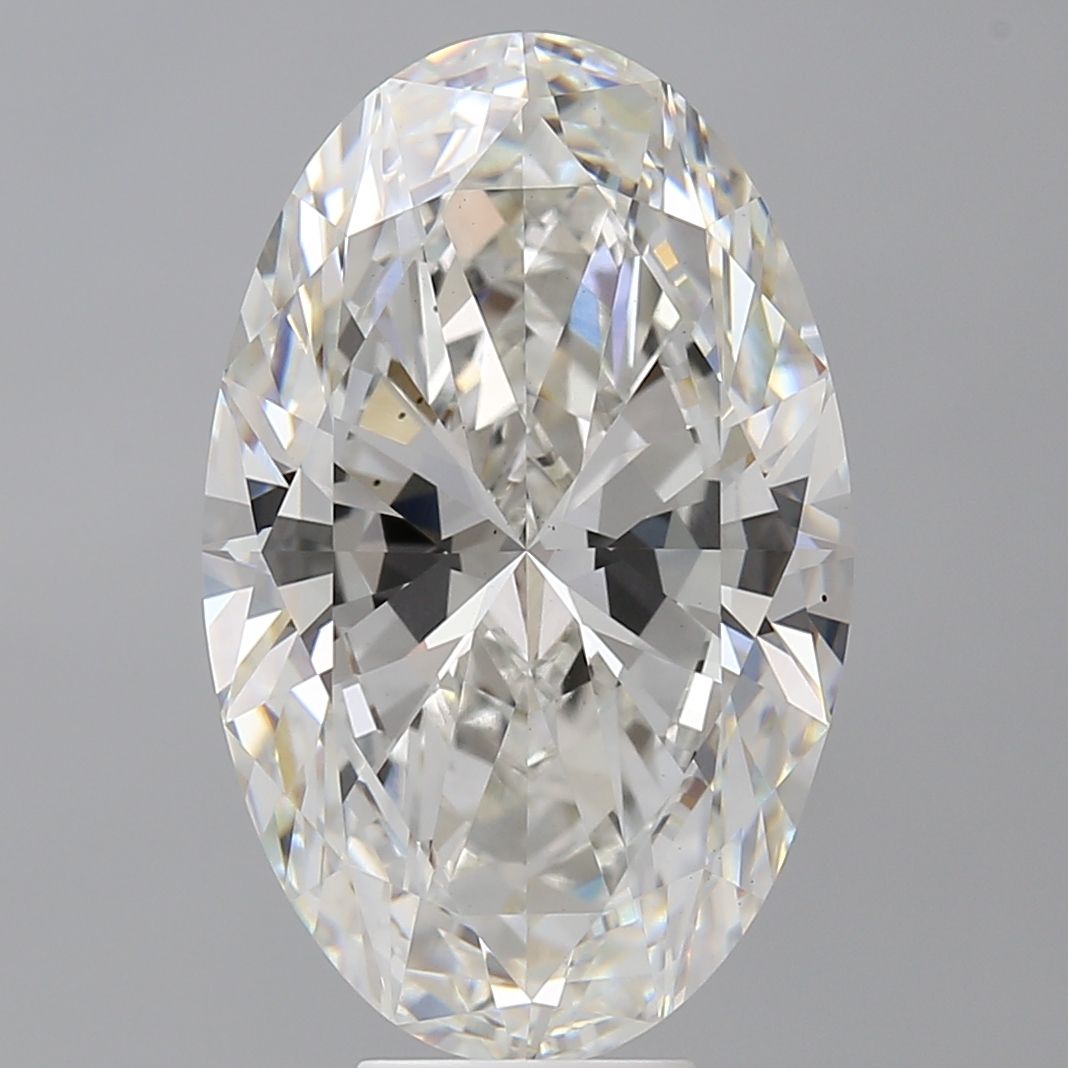 9.08 ct. oval Lab Grown Diamond front image