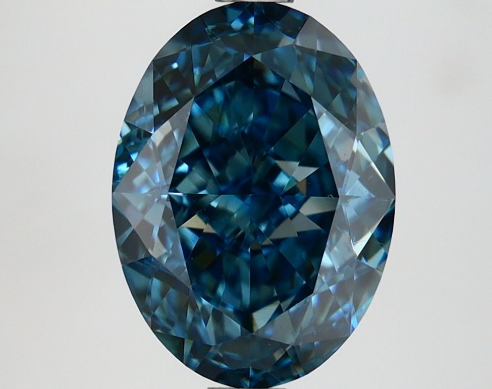 3.01 ct. oval Lab Grown Diamond front image