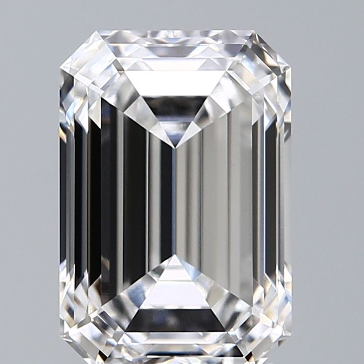 2.58 ct. emerald Lab Grown Diamond front image