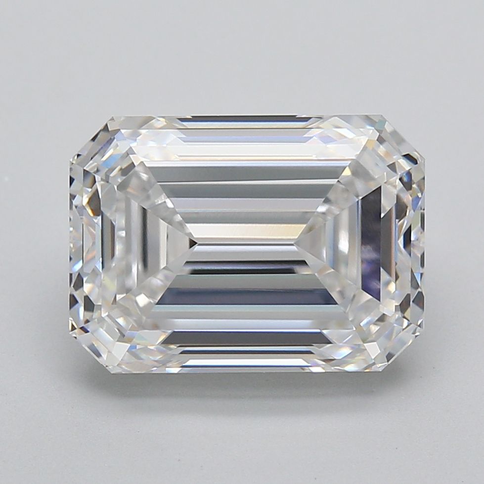 6.08 ct. emerald Lab Grown Diamond front image