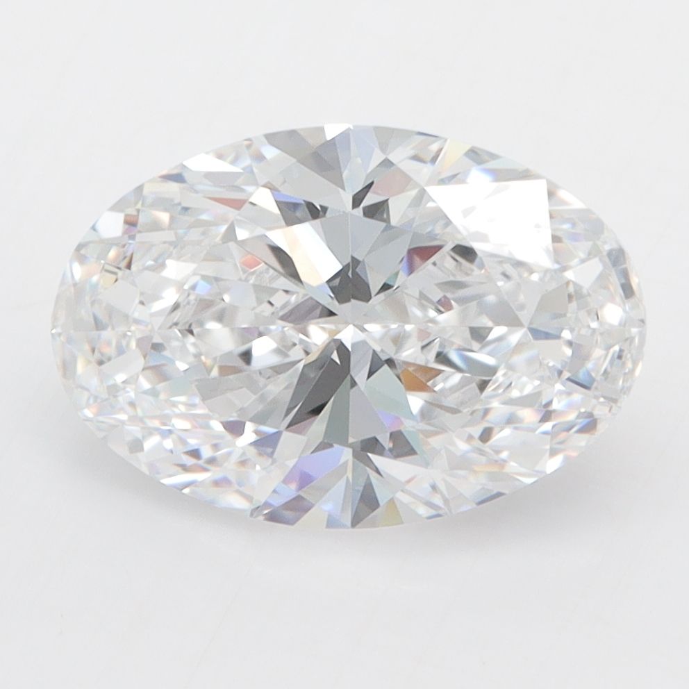 3.06 ct. oval Lab Grown Diamond front image