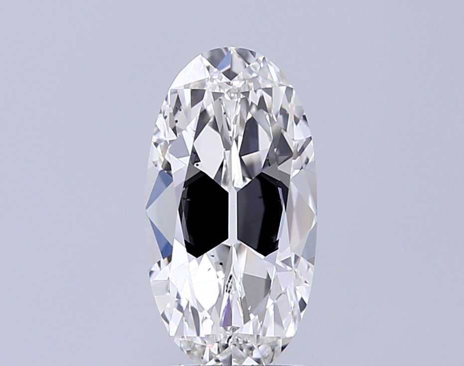 1.92 ct. oval Lab Grown Diamond front image