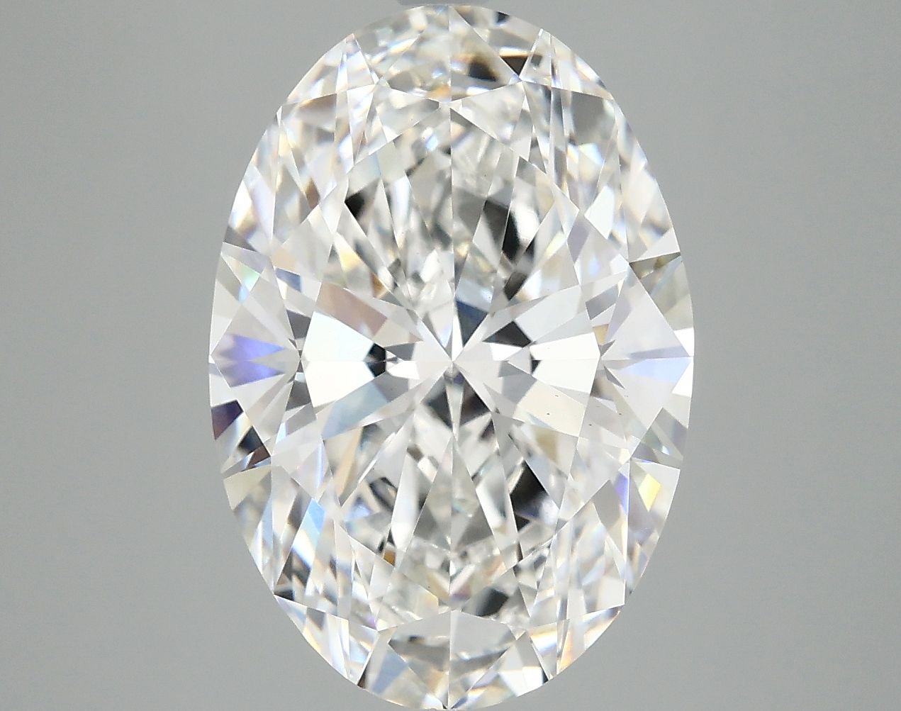 5.03 ct. oval Lab Grown Diamond front image