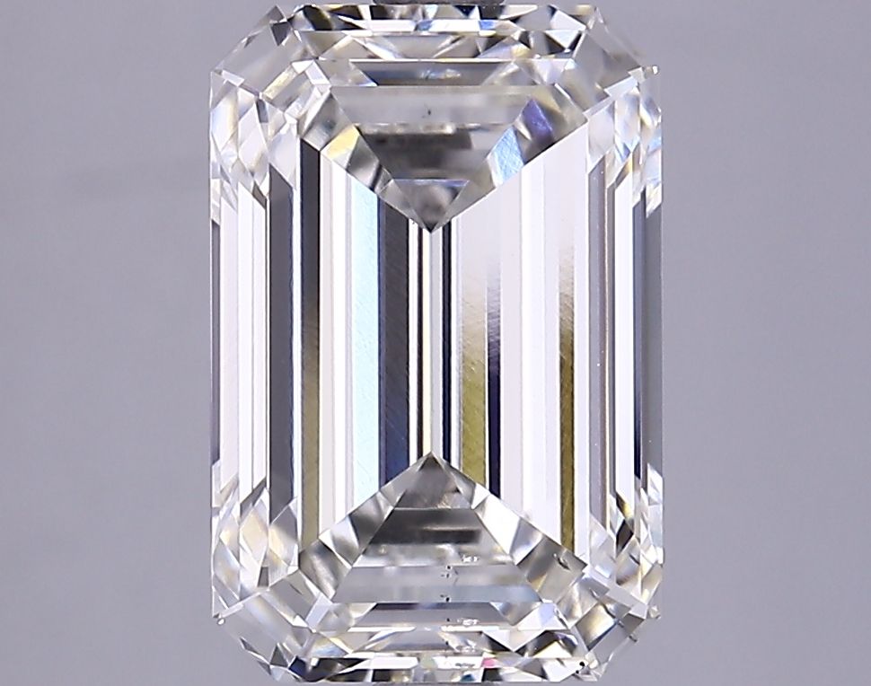 3.89 ct. emerald Lab Grown Diamond front image