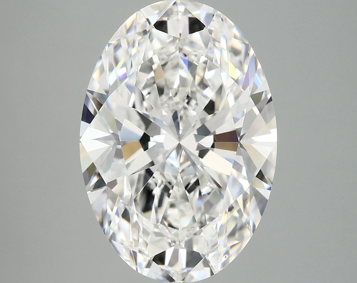 5.04 ct. oval Lab Grown Diamond front image