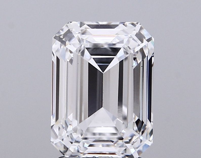 2.70 ct. emerald Lab Grown Diamond front image