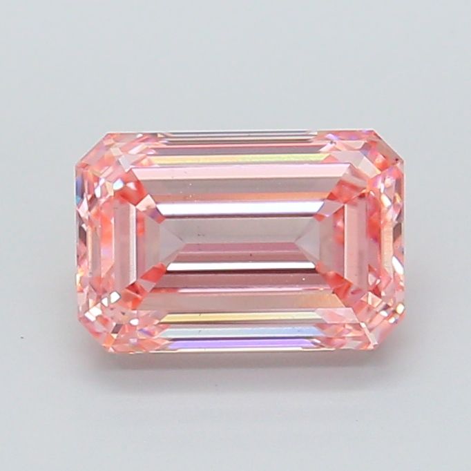 2.86 ct. emerald Lab Grown Diamond front image
