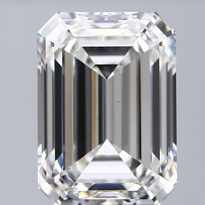 5.72 ct. emerald Lab Grown Diamond front image