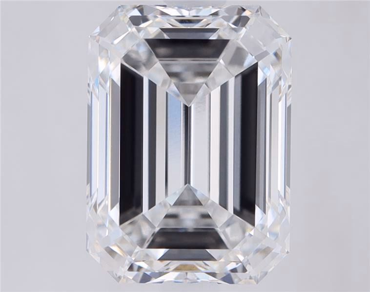 3.66 ct. emerald Lab Grown Diamond front image