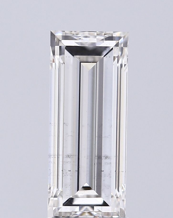 2.19 ct lab-grown Baguette Diamond