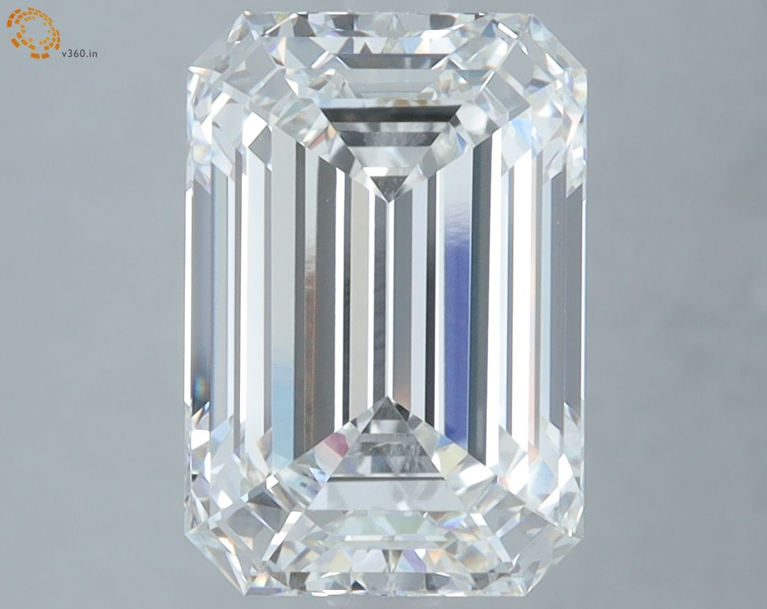 4.78 ct. emerald Lab Grown Diamond front image