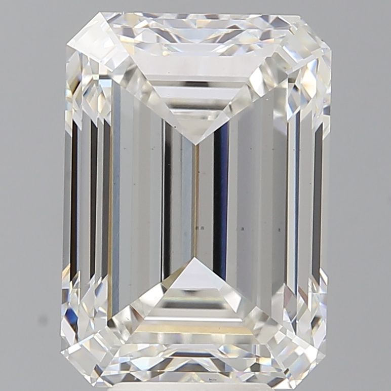 7.51 ct. emerald Lab Grown Diamond front image