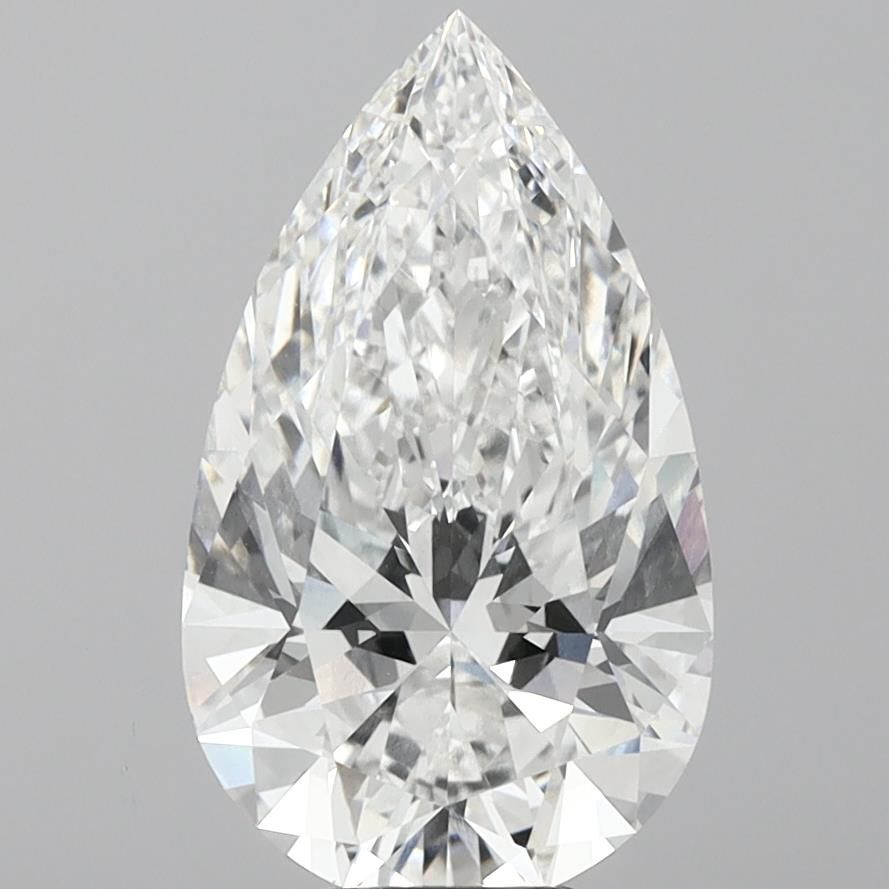 8.04 ct. pear Lab Grown Diamond front image