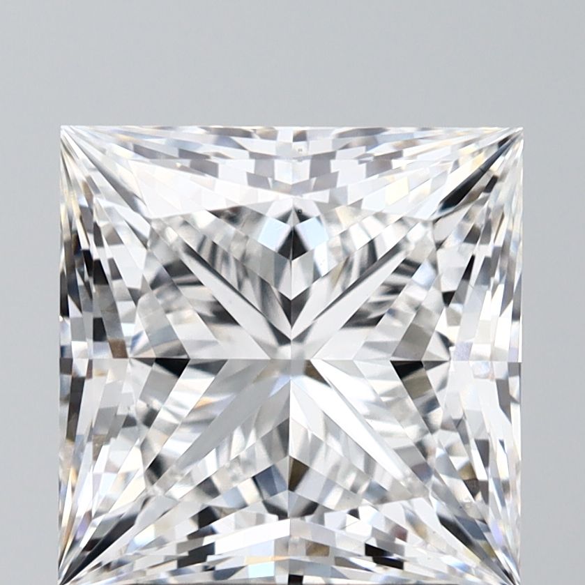 3.09 ct. princess Lab Grown Diamond front image