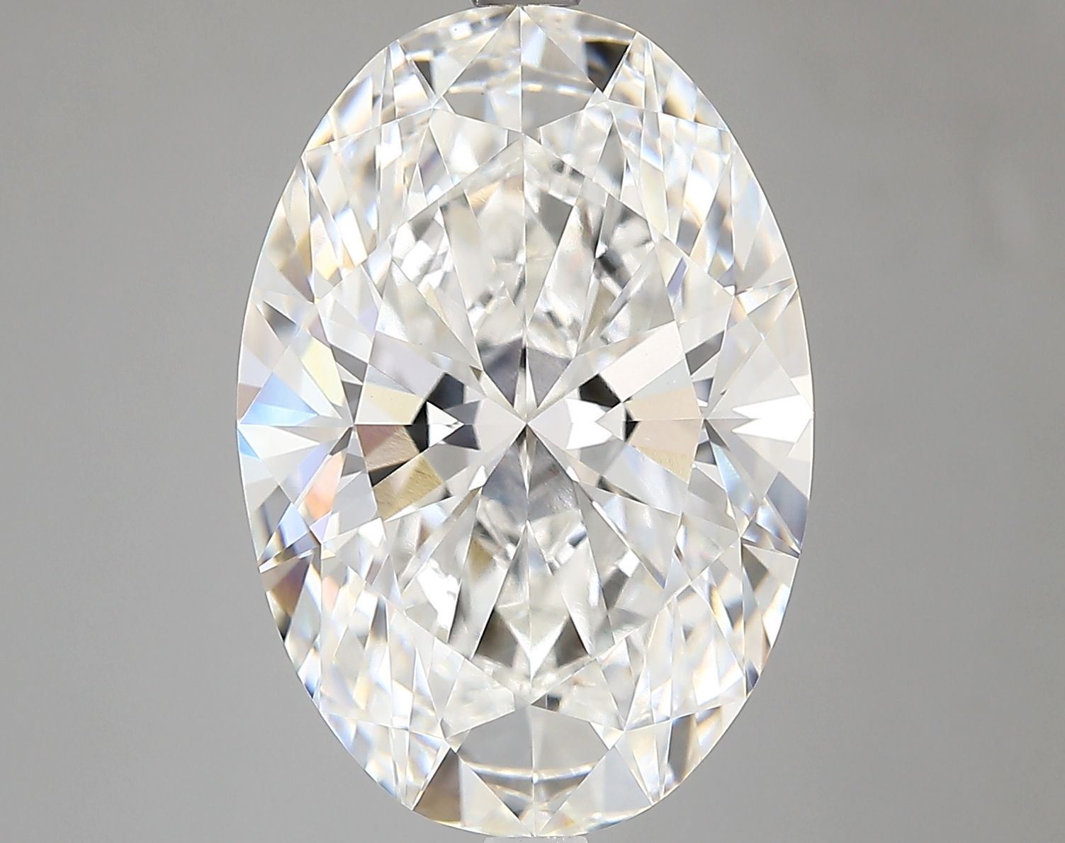 7.10 ct. oval Lab Grown Diamond front image
