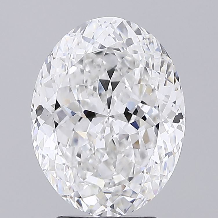 4.13 ct. oval Lab Grown Diamond front image