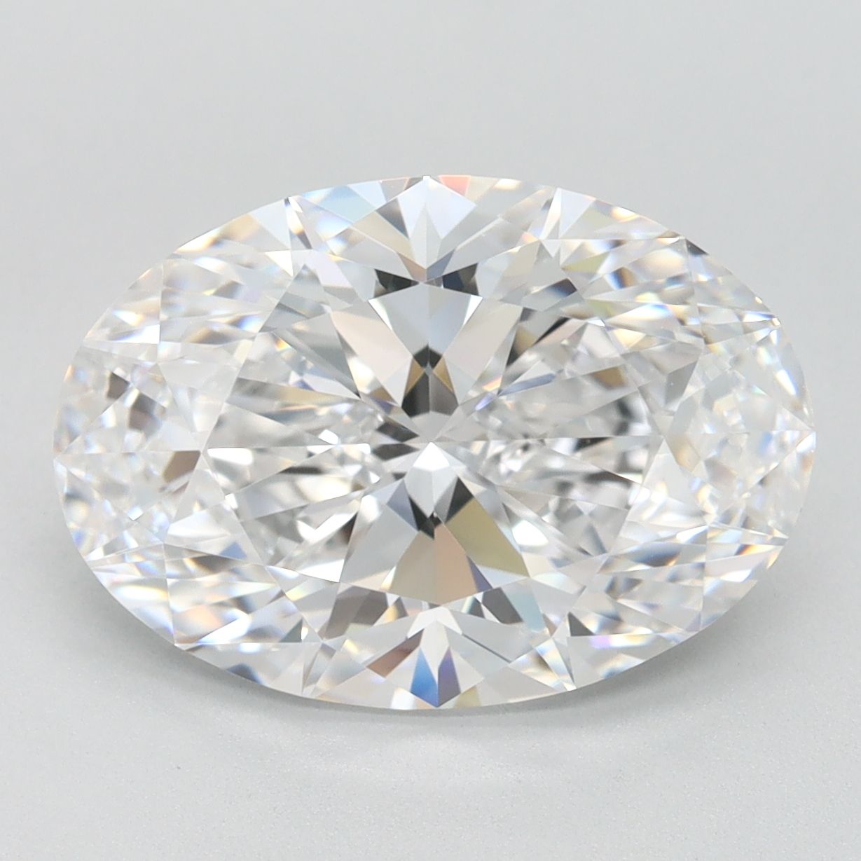 4.07 ct. oval Lab Grown Diamond front image