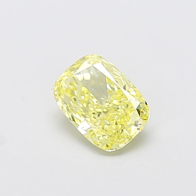 1.06 CT Fancy Intense Yellow CUSHION MODIFIED