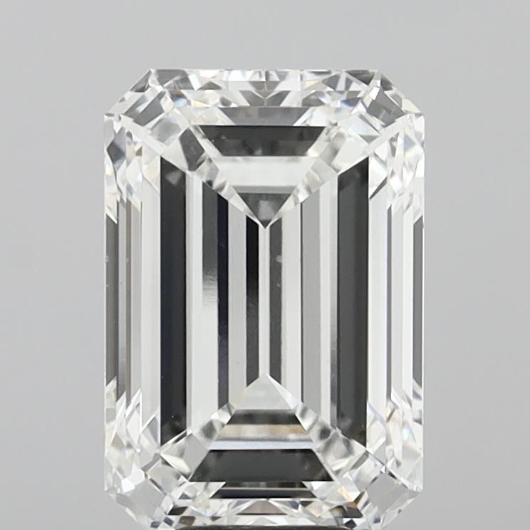 8.10 ct. emerald Lab Grown Diamond front image