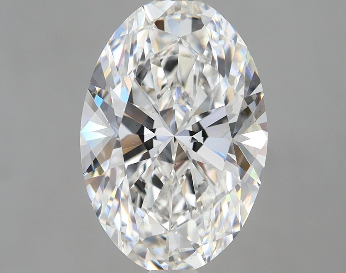 3.24 ct. oval Lab Grown Diamond front image