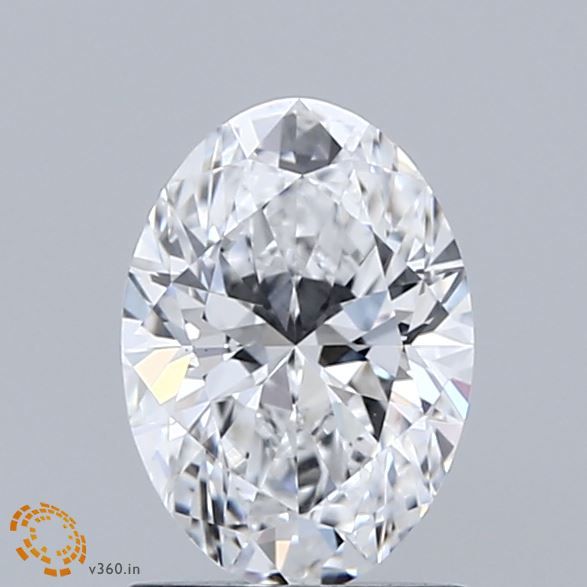 1.07 ct. oval Lab Grown Diamond front image