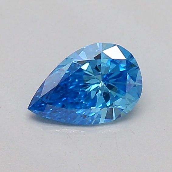 0.2 CT Fancy Vivid Blue PEAR