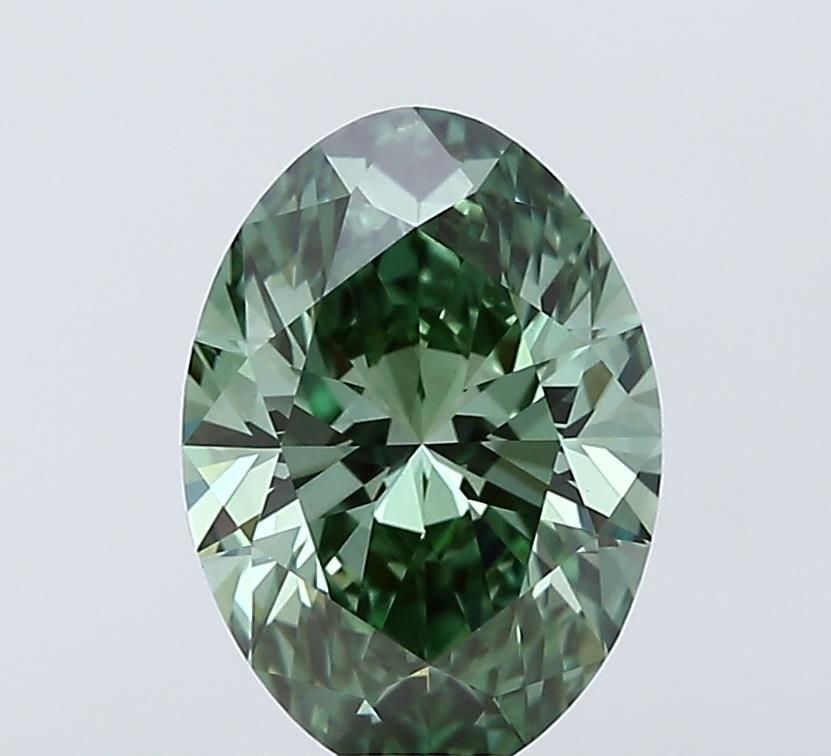 2.07 ct. oval Lab Grown Diamond front image