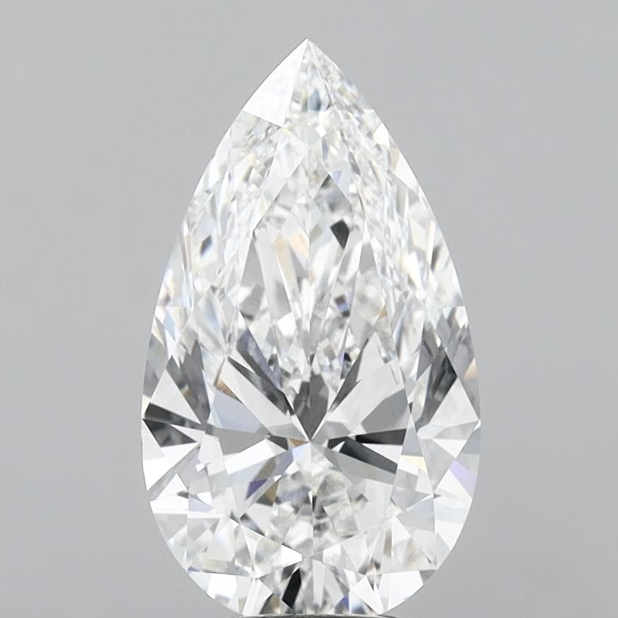 6.05 ct. pear Lab Grown Diamond front image