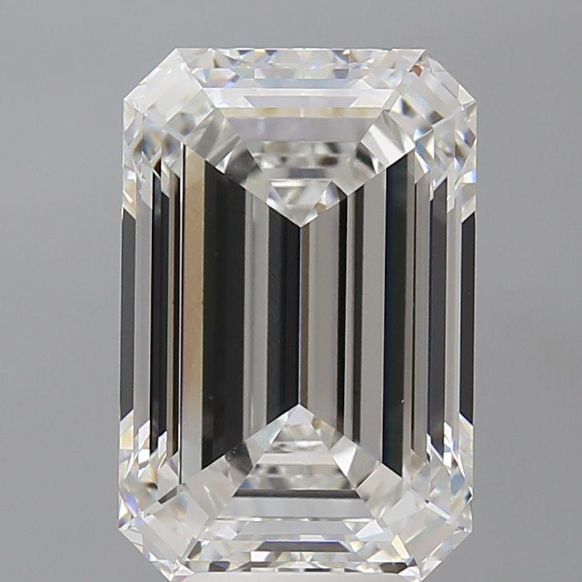 6.59 ct. emerald Lab Grown Diamond front image