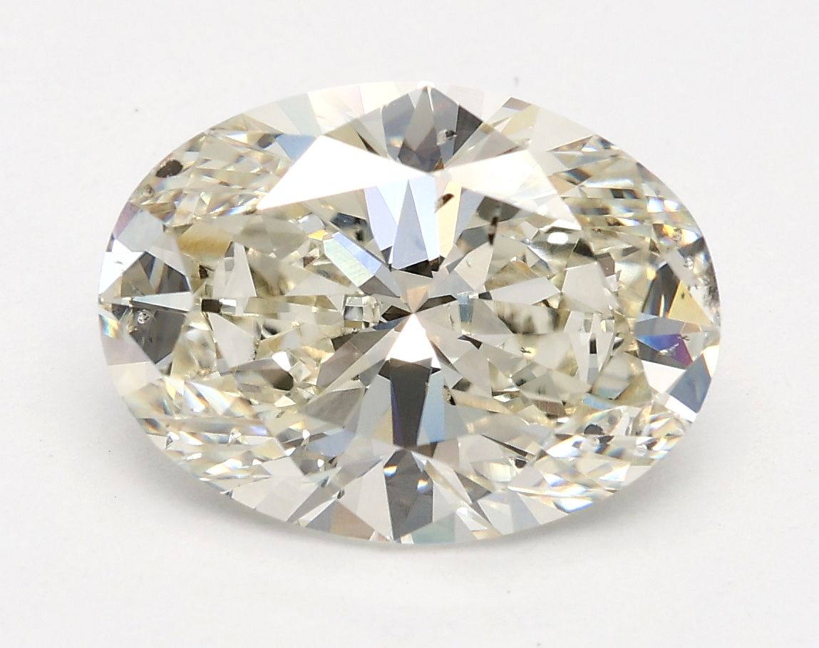 3.00 ct. oval Lab Grown Diamond front image