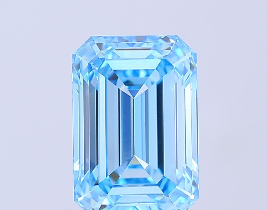 4.08 ct. emerald Lab Grown Diamond front image