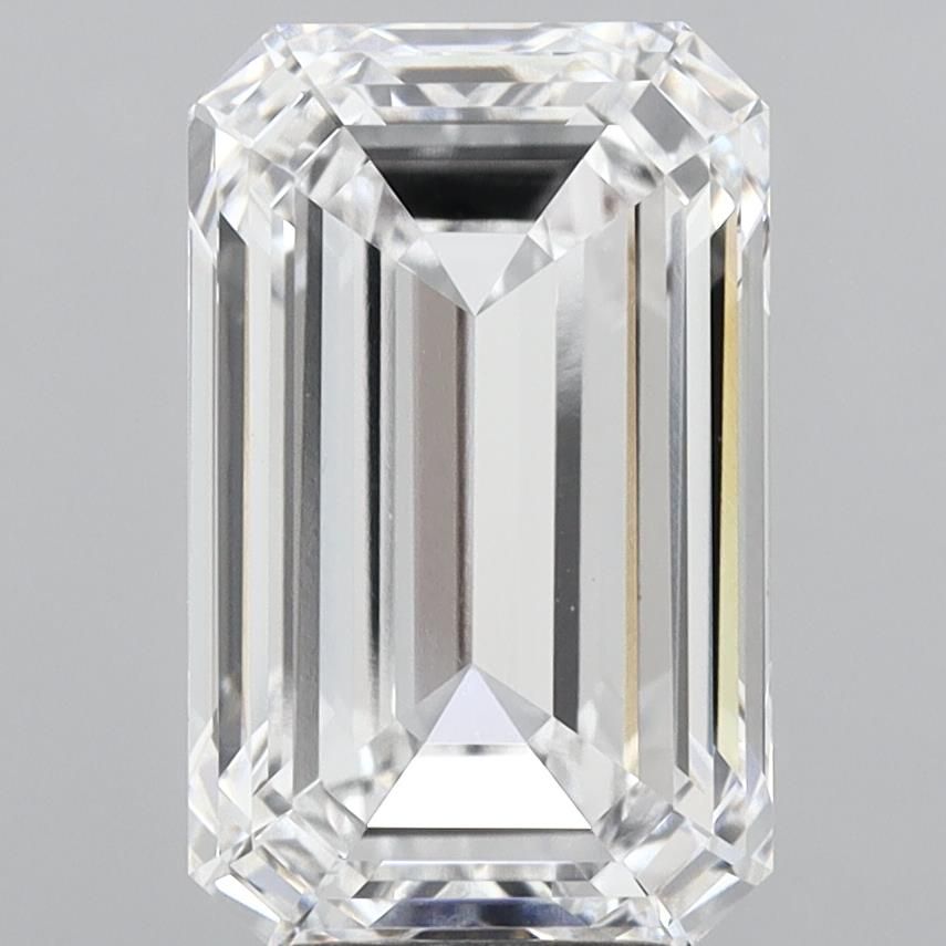 6.11 ct. emerald Lab Grown Diamond front image