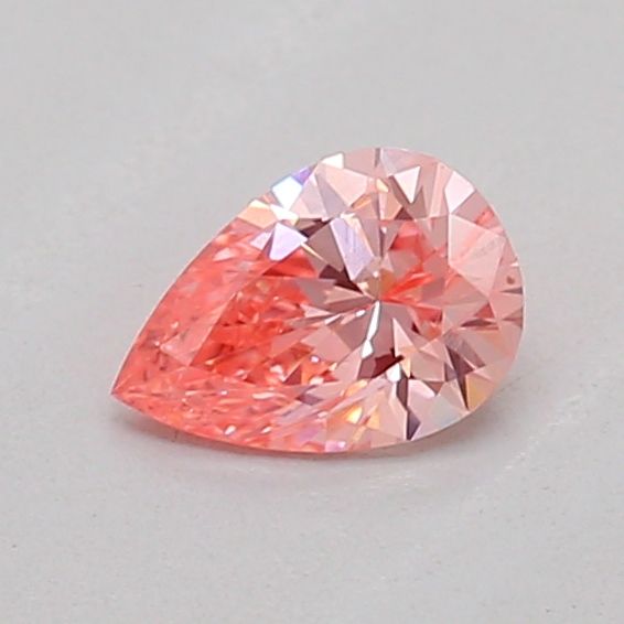 0.22 CT Fancy Vivid Pink PEAR