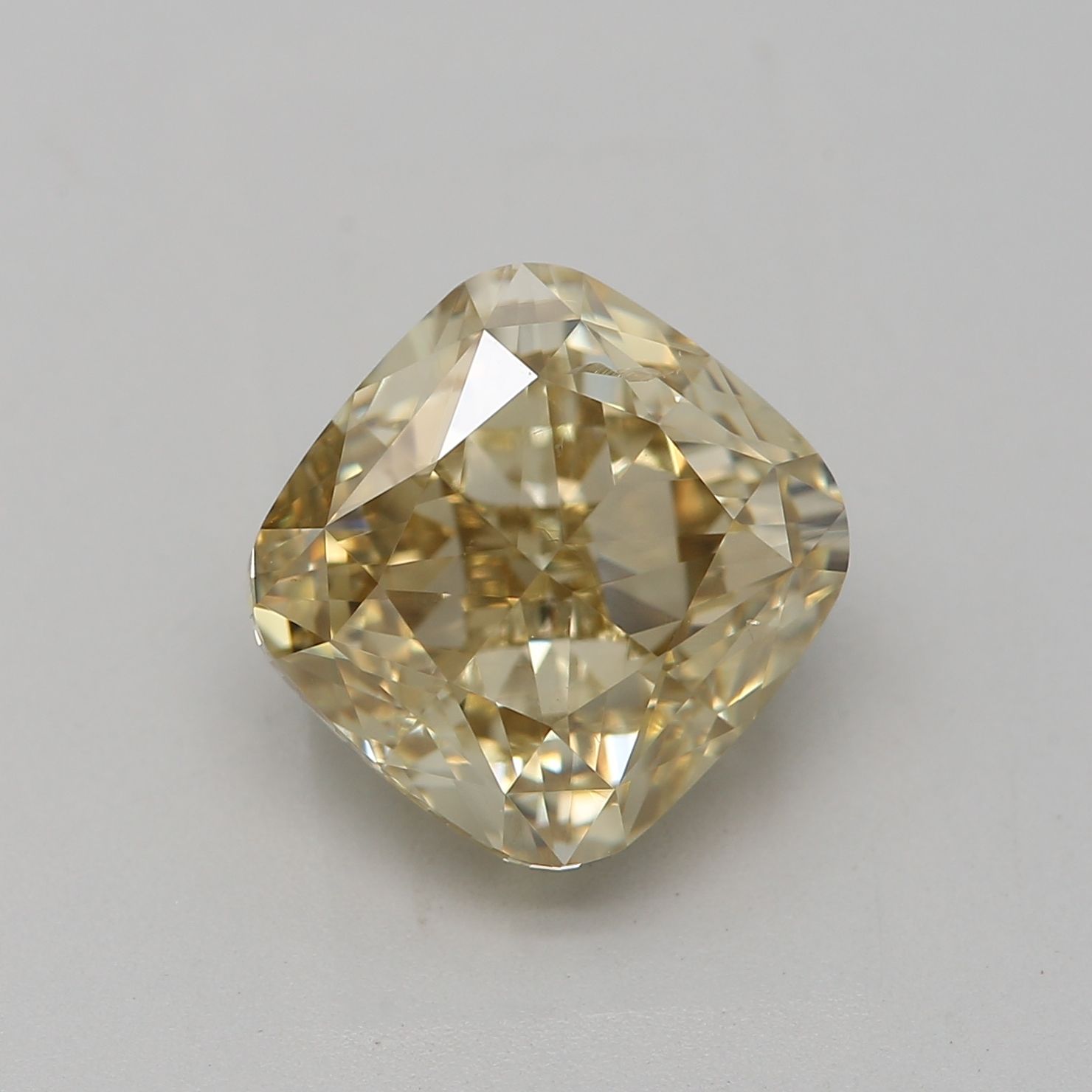Diament 2.5 ct Fancy Brownish Greenish Yellow/SI2