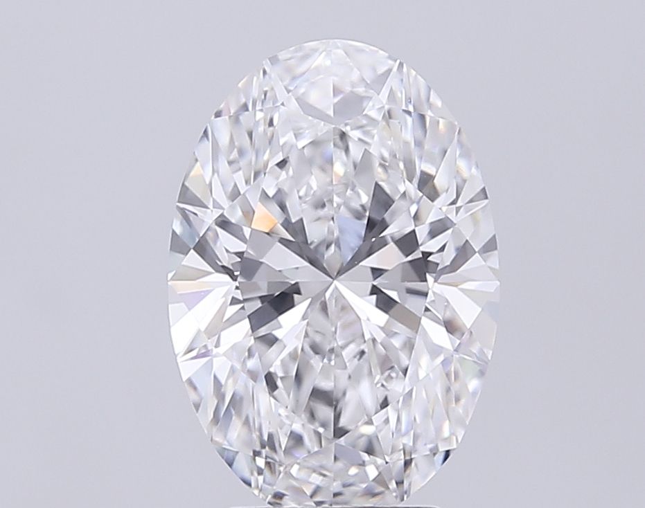 2.71 ct. oval Lab Grown Diamond front image