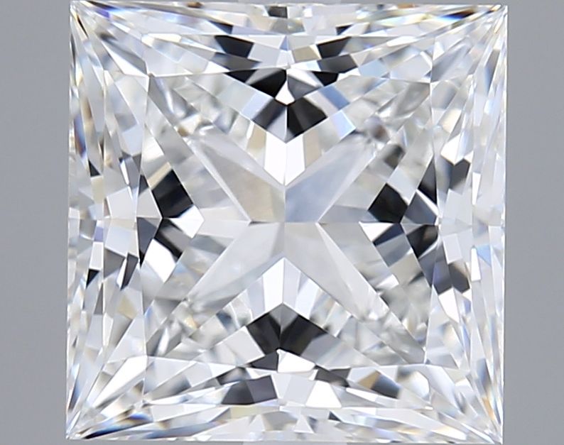 3.04 ct. princess Lab Grown Diamond front image
