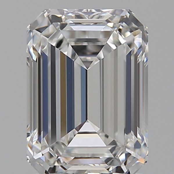 1.55 ct. emerald Lab Grown Diamond front image