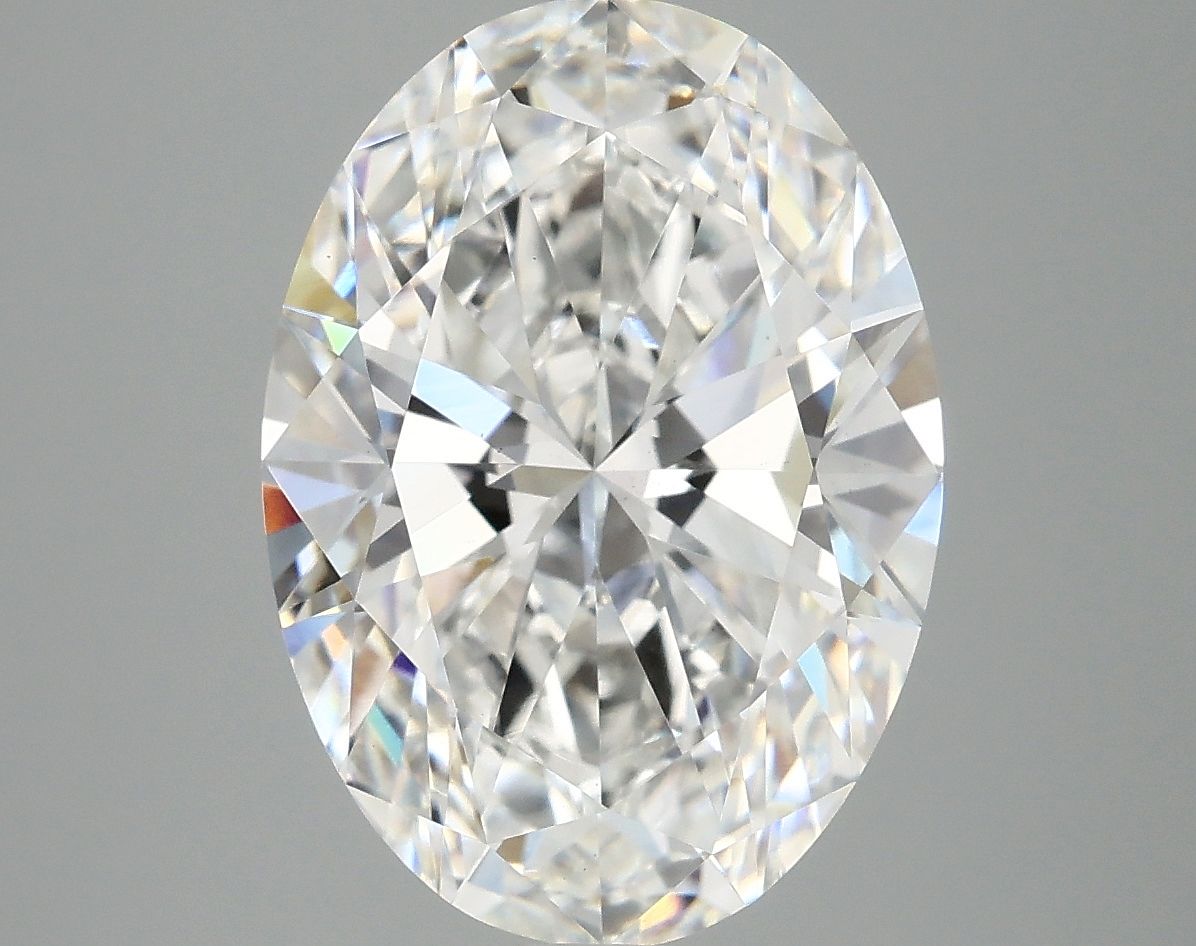 5.02 ct. oval Lab Grown Diamond front image